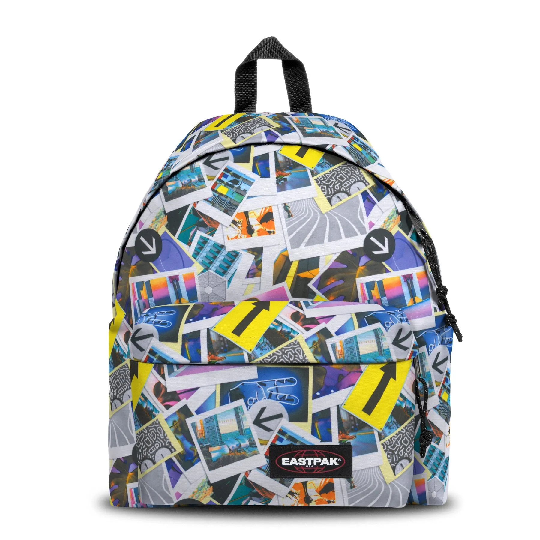 MOCHILA EASTPAK Padded Pak’r® 24l. EK620K36 Post Garden collage de instantáneas inspiradas viajes