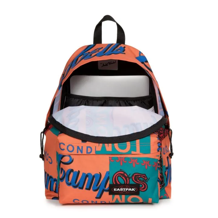 MOCHILA EASTPAK Padded Pak’r® EK62074Y Andy Warhol Carrot EDICIÓN ESPECIAL NARANJA