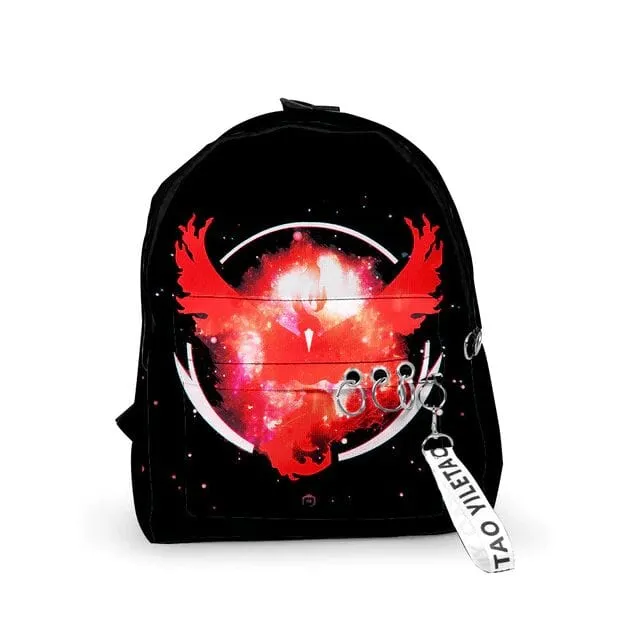 Mochila Pokémon Sulfura Fuego