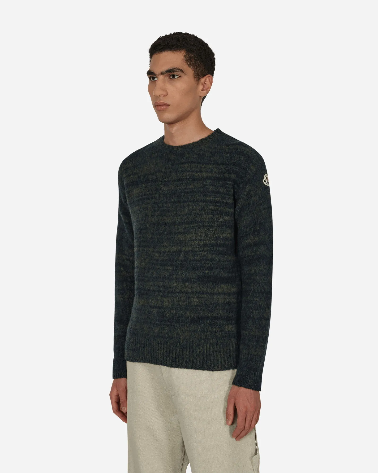 Moncler Mouliné Wool Sweater