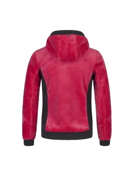 MONTURA Suéter Polar Stretch Hoody Chica Rosa Sugar