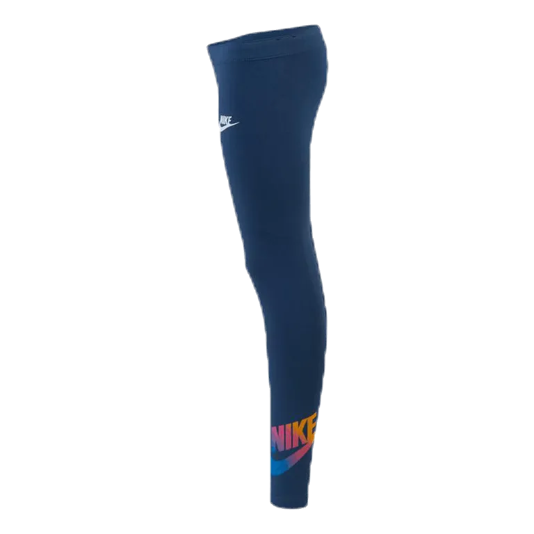 Nike Jr Favorite Leggings Blue/White