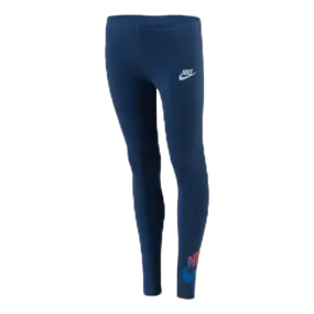 Nike Jr Favorite Leggings Blue/White