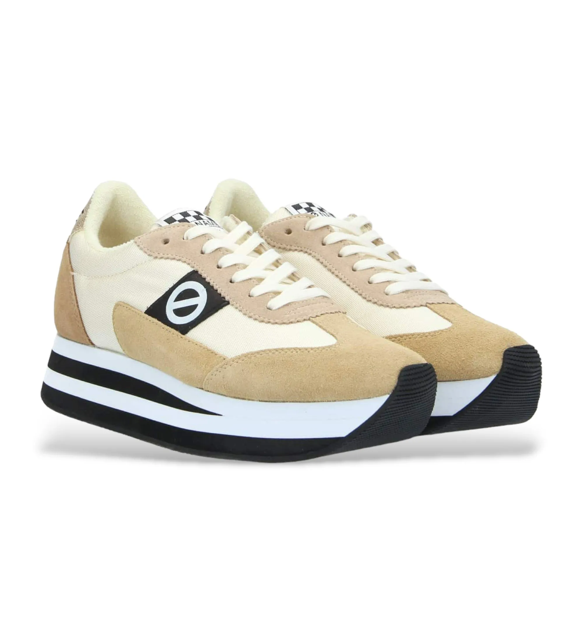 NO NAME ZAPATILLAS FLEX JOGGER BEIGE