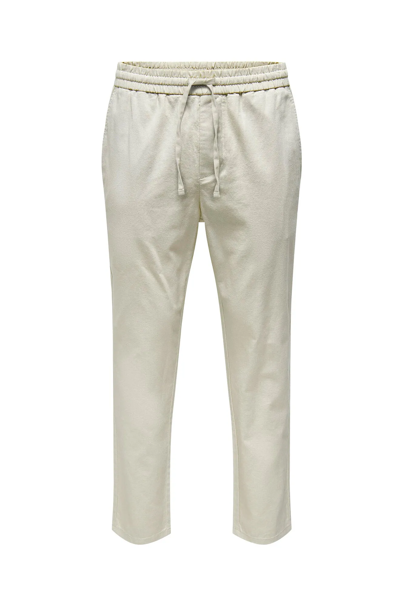 Only & Sons Pantalón jogger con lino