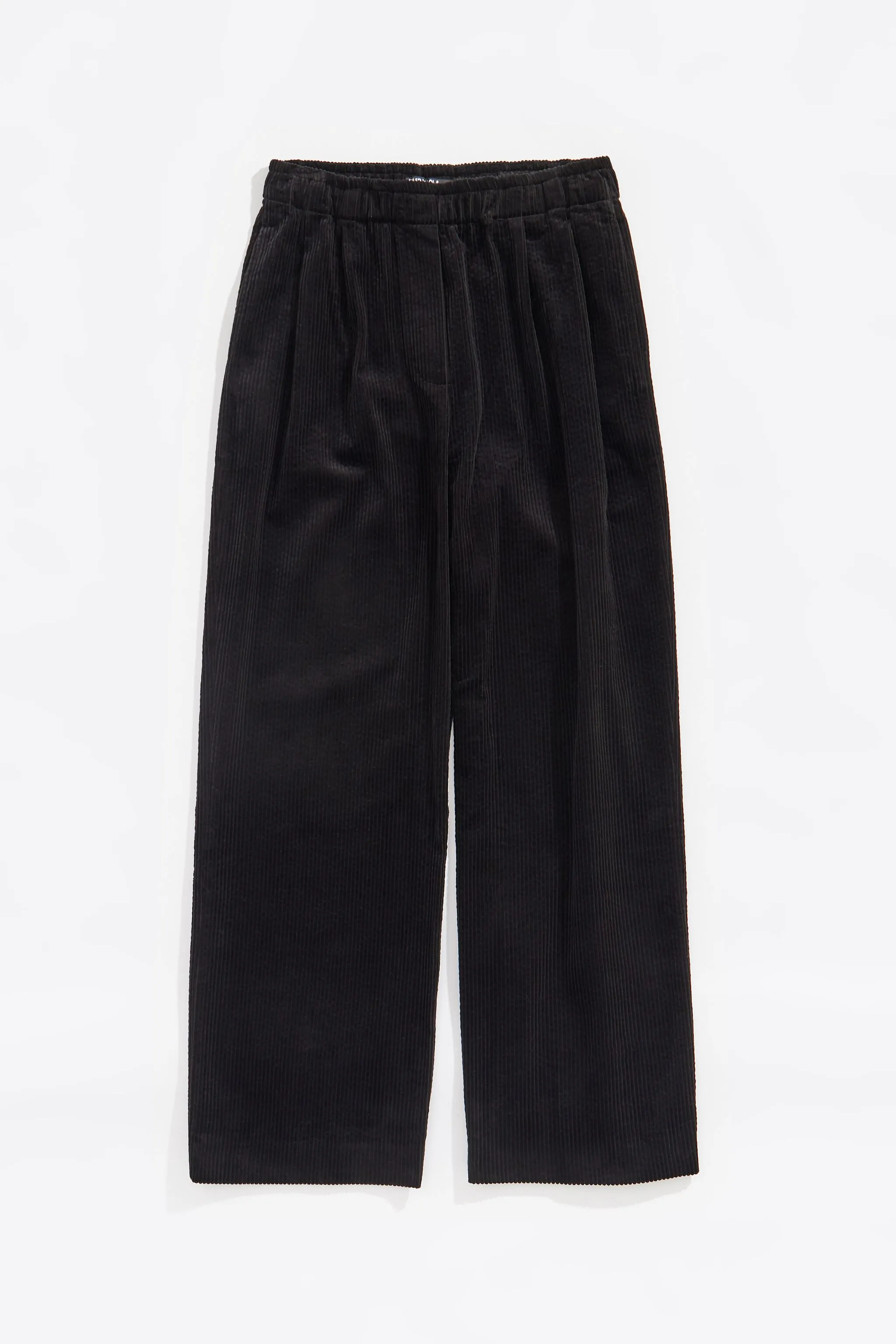 Pantalón jogger pana negro