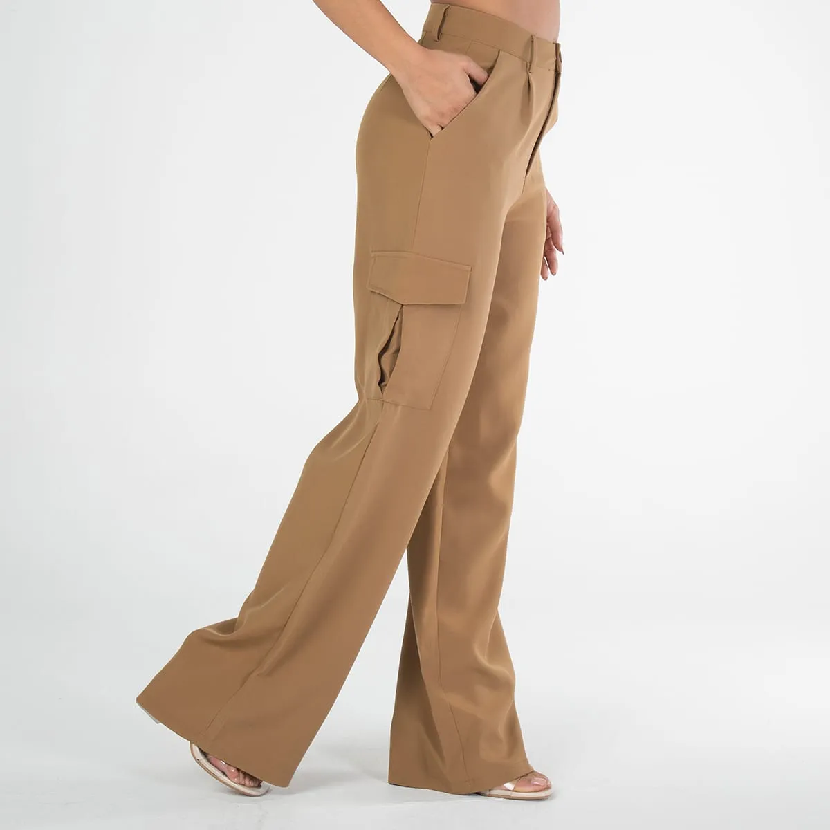 Pantalon Cargo Wide Leg Adda