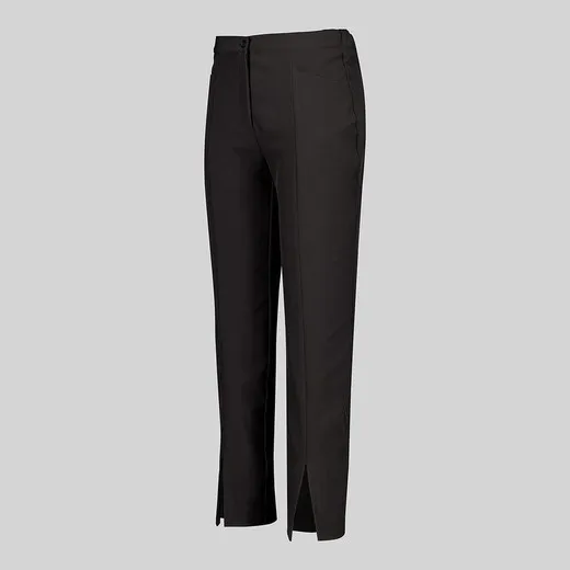 Pantalon Mujer Abertura Central En Bajo