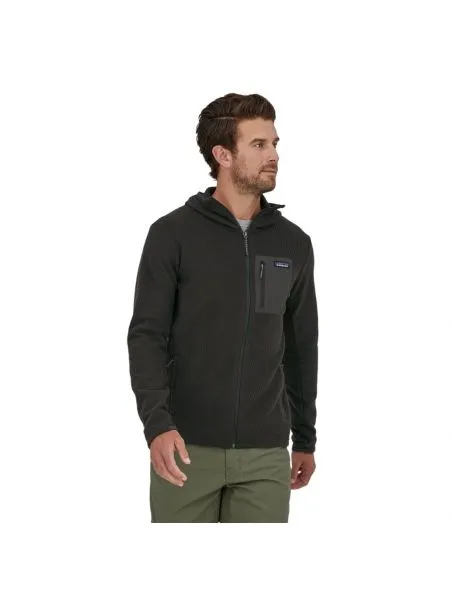 PATAGONIA Suéter R1 Air Full-Zip Hoody Hombre Black