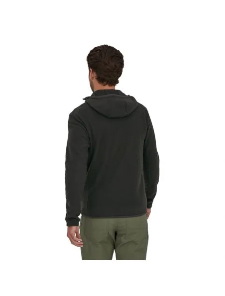 PATAGONIA Suéter R1 Air Full-Zip Hoody Hombre Black