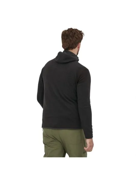 PATAGONIA Suéter R1 Air Full-Zip Hoody Hombre Black