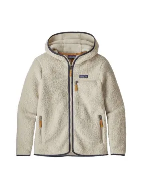 PATAGONIA Suéter Retro Pile Fleece Hoody Mujer Pellican