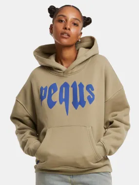 PEQUS Cropped Mythic Logo Hoodies