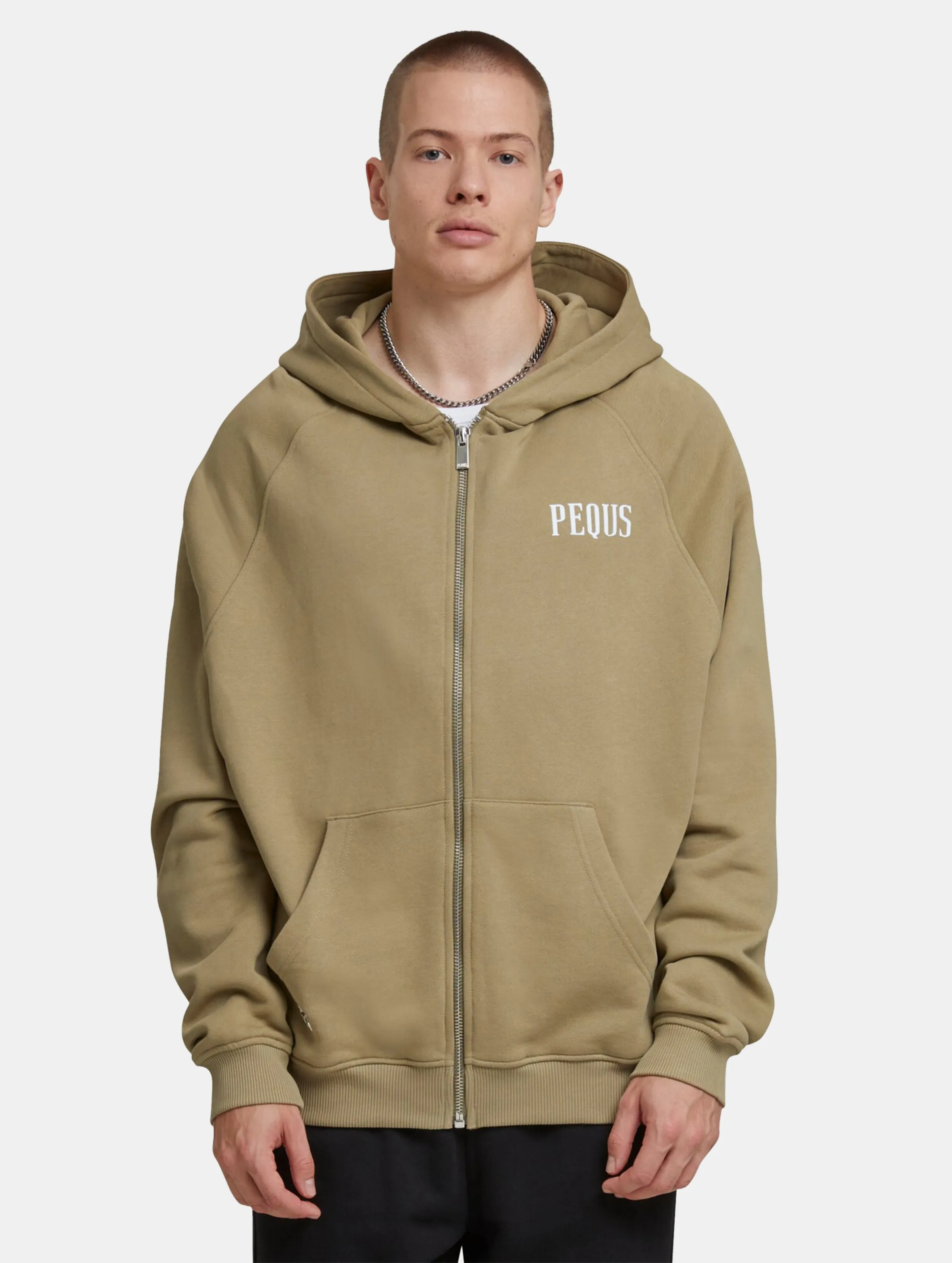 PEQUS PEQUS Mythic Logo Zip Hoodies