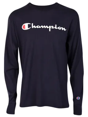 Polo para Hombre CHAMPION C-GT78HY06794 CLASSIC LONG-SLEEVE TEE SCRIPT LOGO NYC