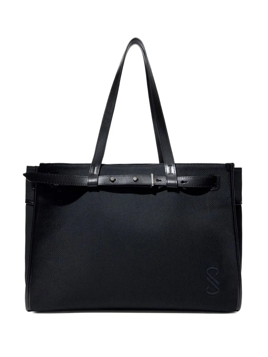 PROENZA SCHOULER BELTED TOTE CANVAS