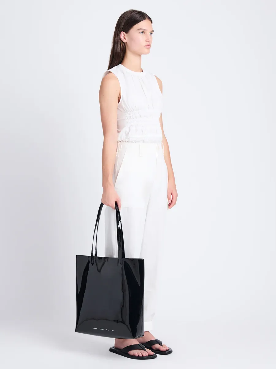 PROENZA SCHOULER WALKER TOTE IN PATENT