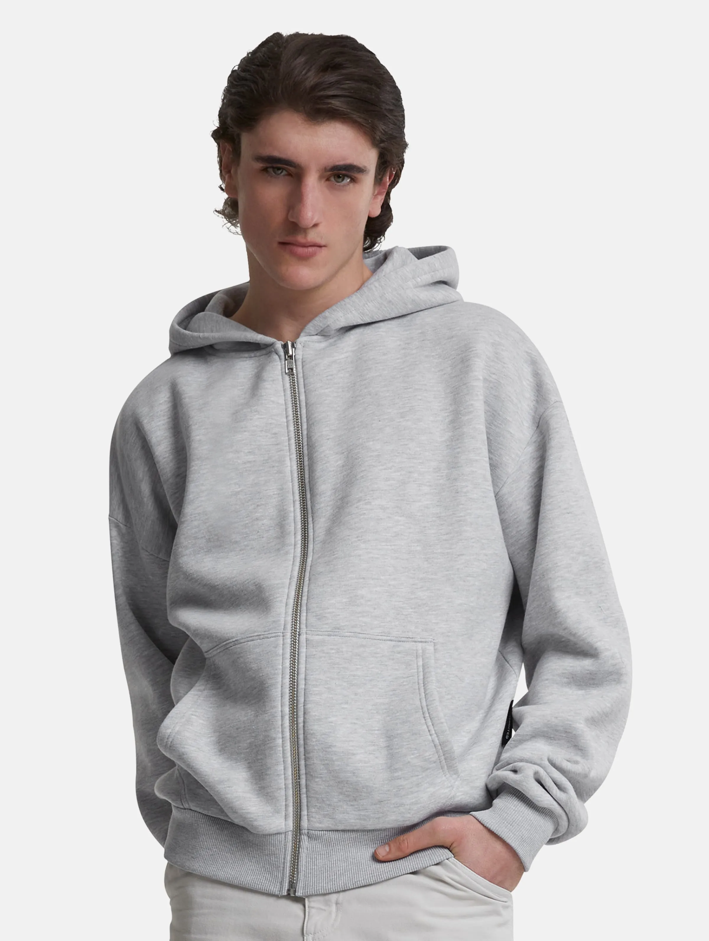 Prohibited Oversized Zip Hoodies