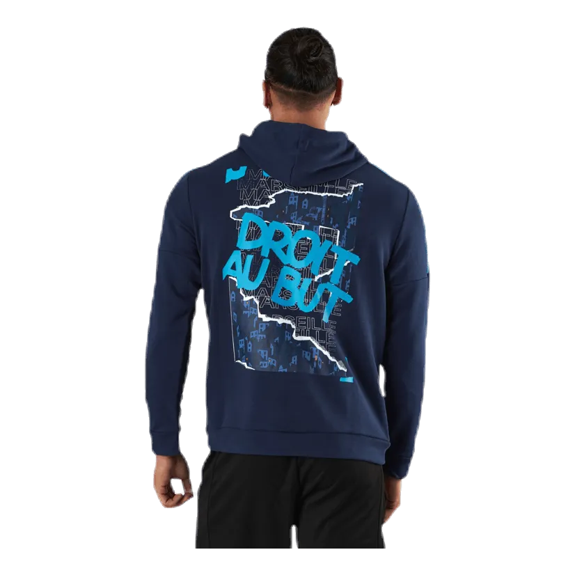 Puma Olympique Marseille Culture Hoody II Blue