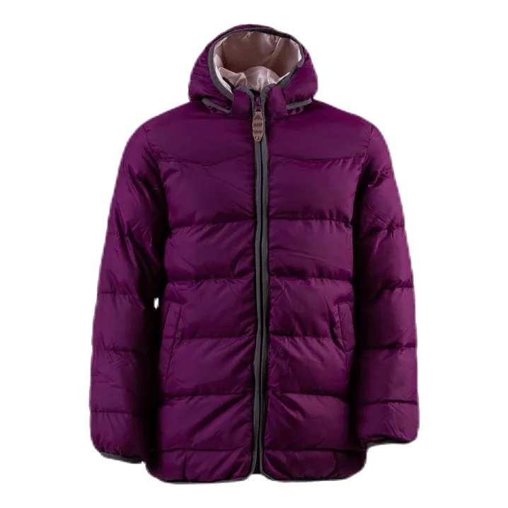 Racoon Ruby Bubble Jacket Purple