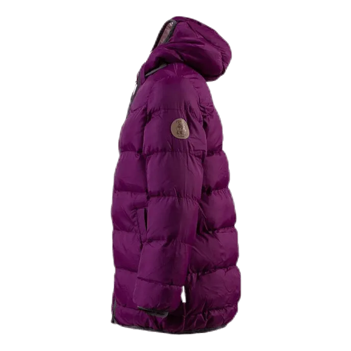 Racoon Ruby Bubble Jacket Purple