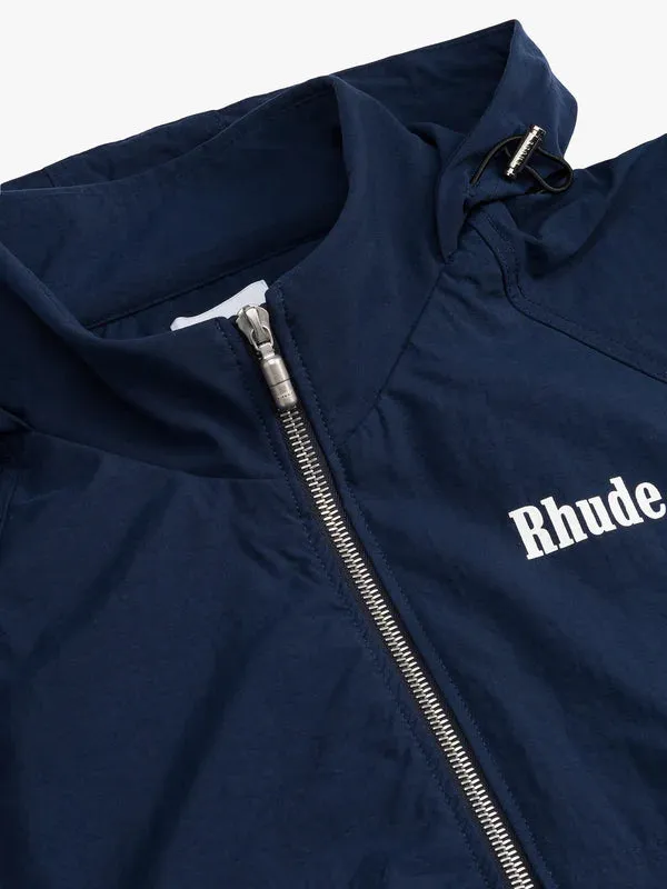 Rhude Palm Track Jacket Navy