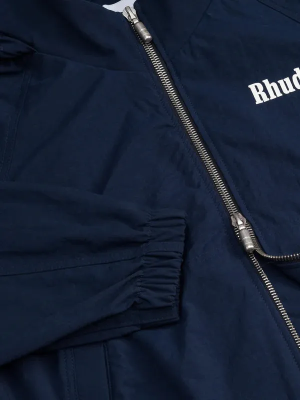 Rhude Palm Track Jacket Navy