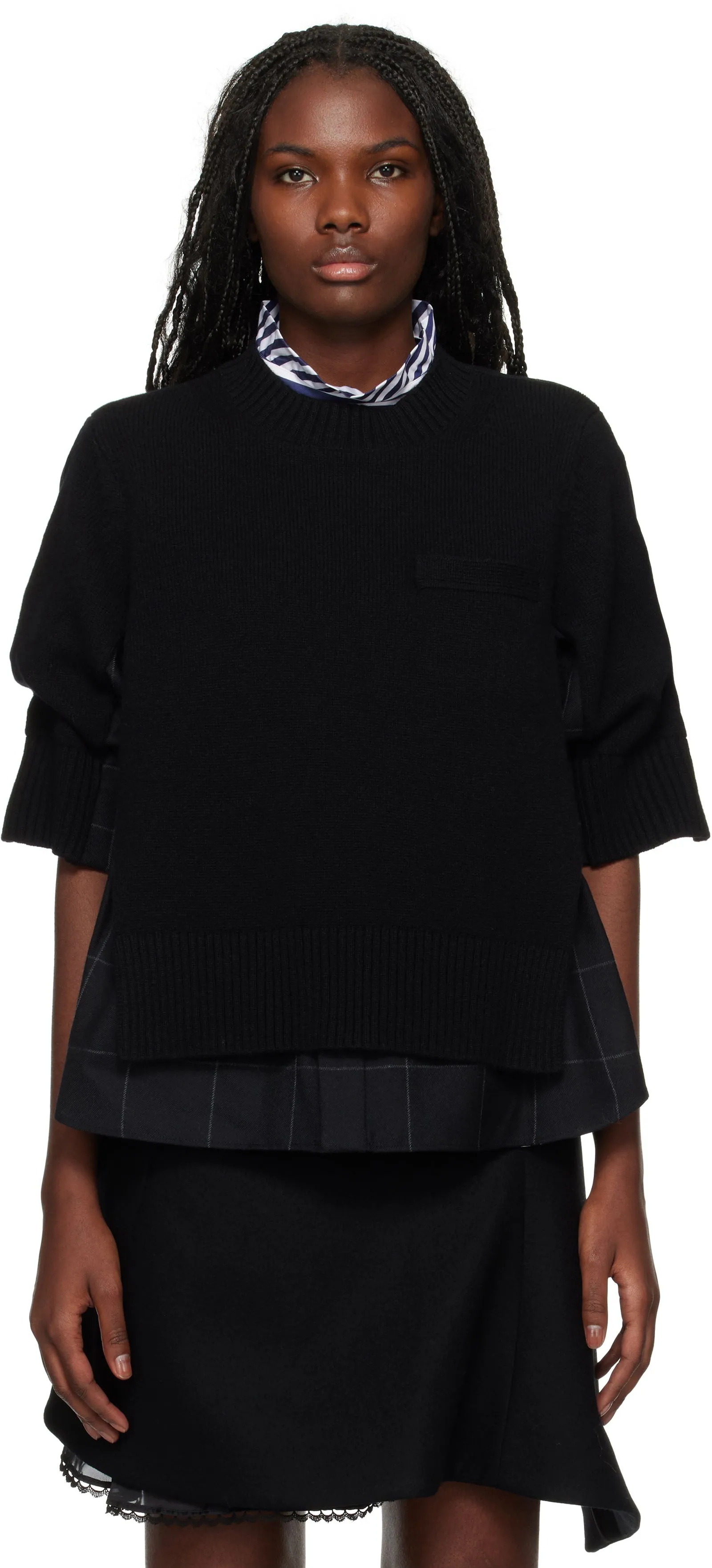 sacai Knit Pullover Sweater