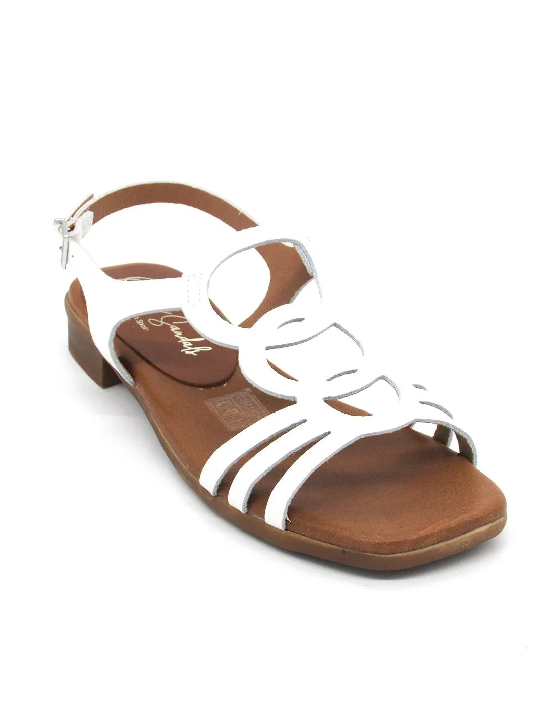 Sandalias planas Oh! My Sandals Alexia blancas