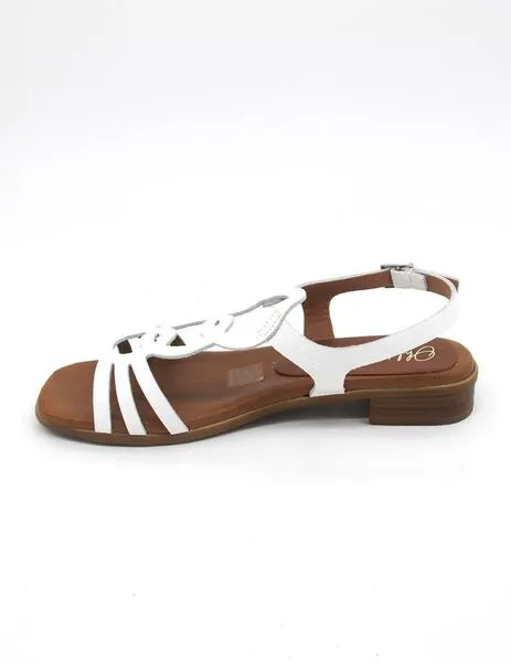 Sandalias planas Oh! My Sandals Alexia blancas