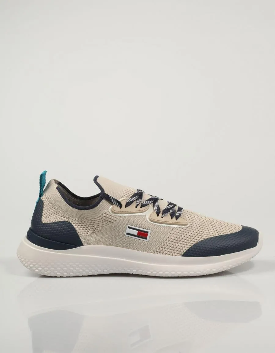  sneakers TOMMY HILFIGER Tommy Jeans Alpha Run en Beige 79902