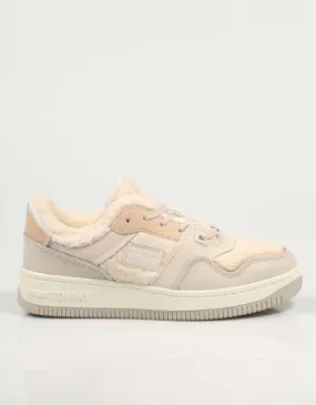  sneakers TOMMY HILFIGER Tommy Jeans Warm Basket en Beige 79951