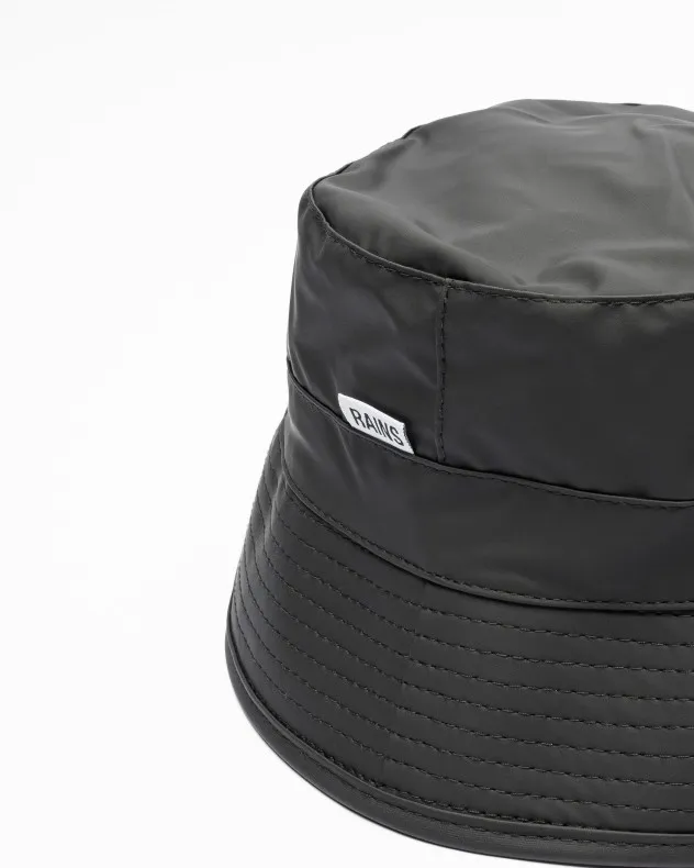 Sombrero de copa Rains 20010 Bucket Hat W2 Negro