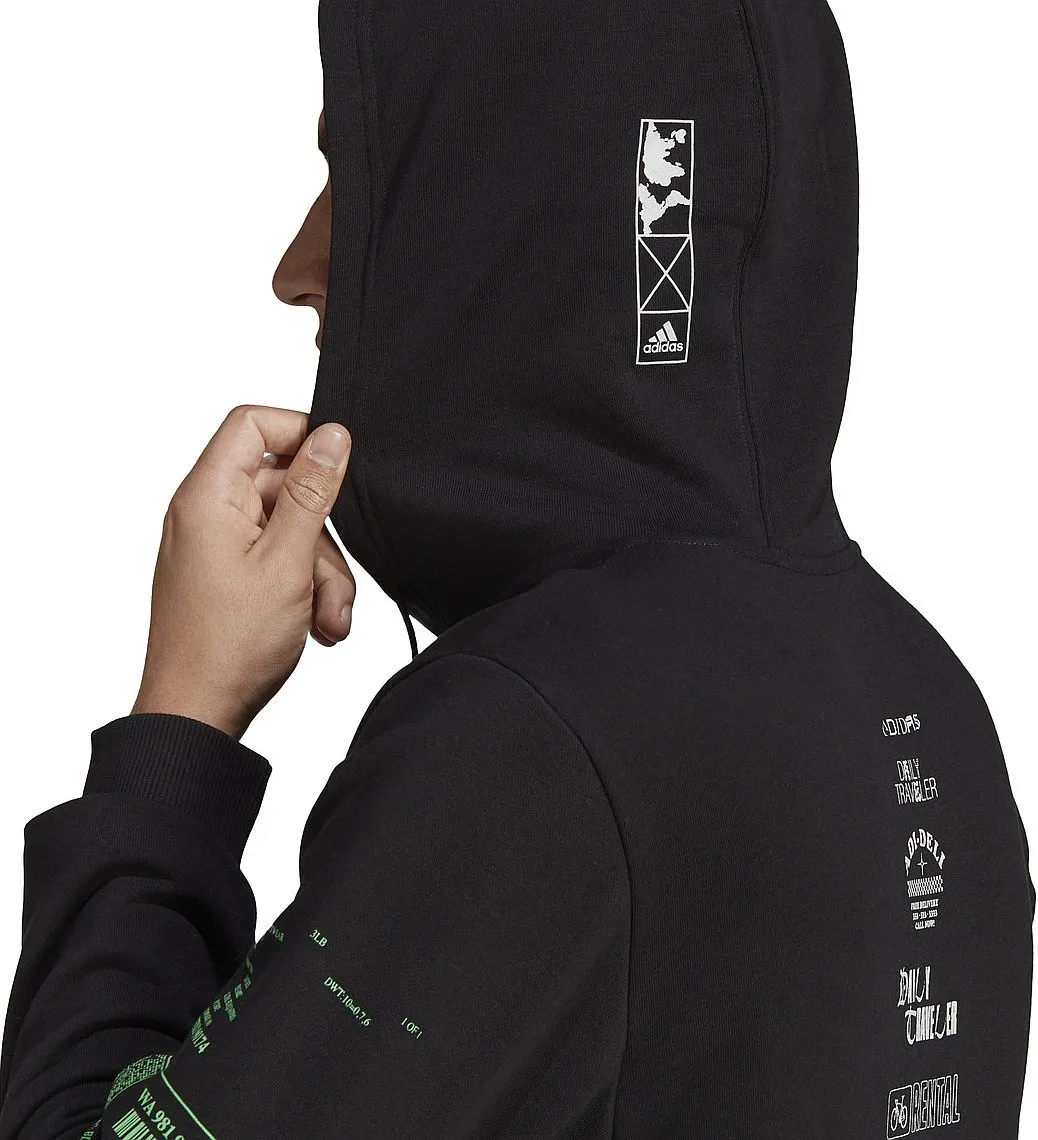 sudadera adidas Performance X-City Hoody - Black - men´s