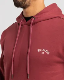 Sudadera BILLABONG casual con capucha para Hombre ARCH PO OXBLOOD(147) Ref. F1FL12bif2 granate