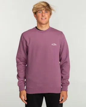 Sudadera BILLABONG casual con cuello redondo  para Hombre ARCH CR (ppfo) Ref. EBYFT00113 Bright Purple-morado