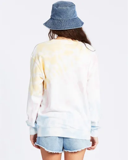 Sudadera BILLABONG cuello redondo para Mujer After Surf MULTI (1220) Ref. Z3FL17BIF1 Tie Dye