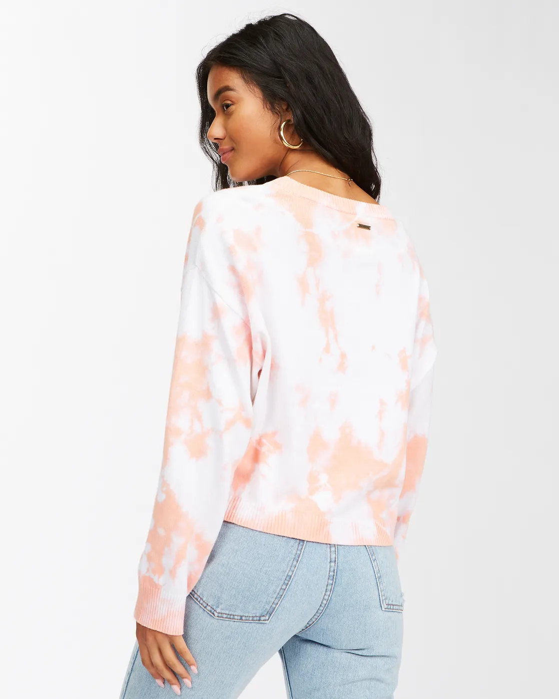 Sudadera BILLABONG cuello redondo para Mujer Under The Sun MELON Ref. C3JP11BIP2 Tie Dye rosa