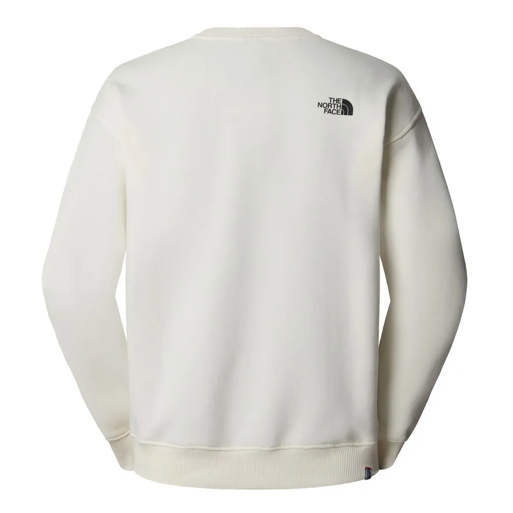 Sudadera Blanca The North Face Axys White Dune L