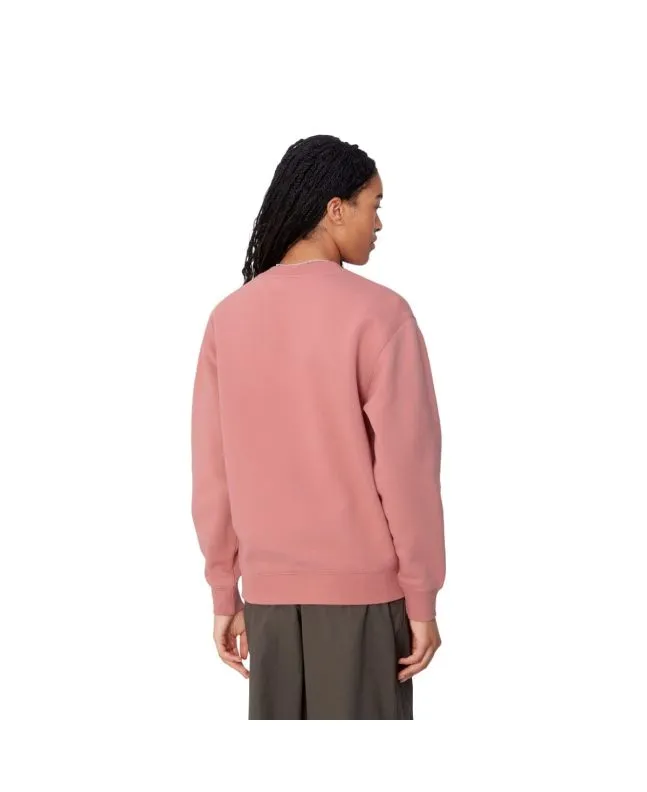 Sudadera Carhartt WIP W' Carhartt Sweatshirt Dusty Rose-Moonbeam