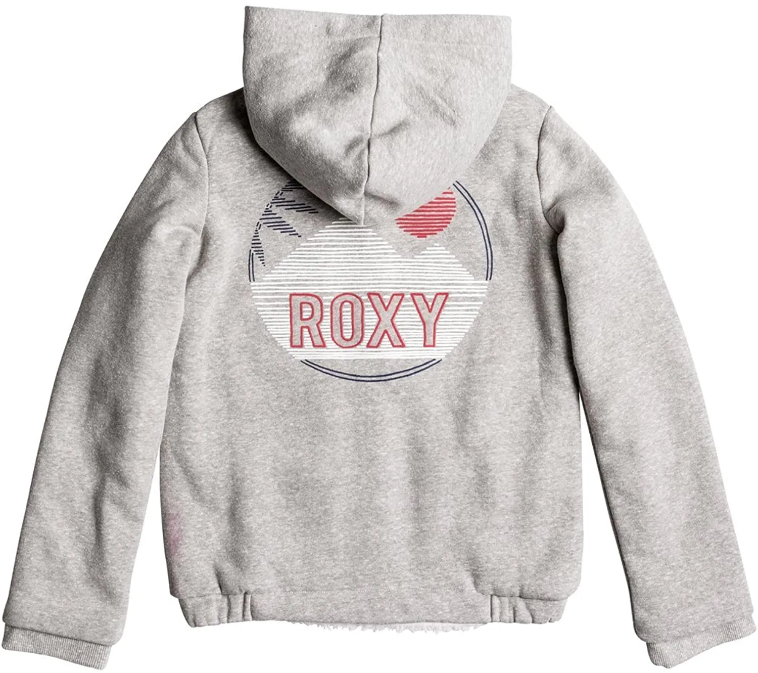 Sudadera exterior ROXY niña forrada interior borreguito Salt Candy (sgrh) Ref. ERGFT03165 gris claro