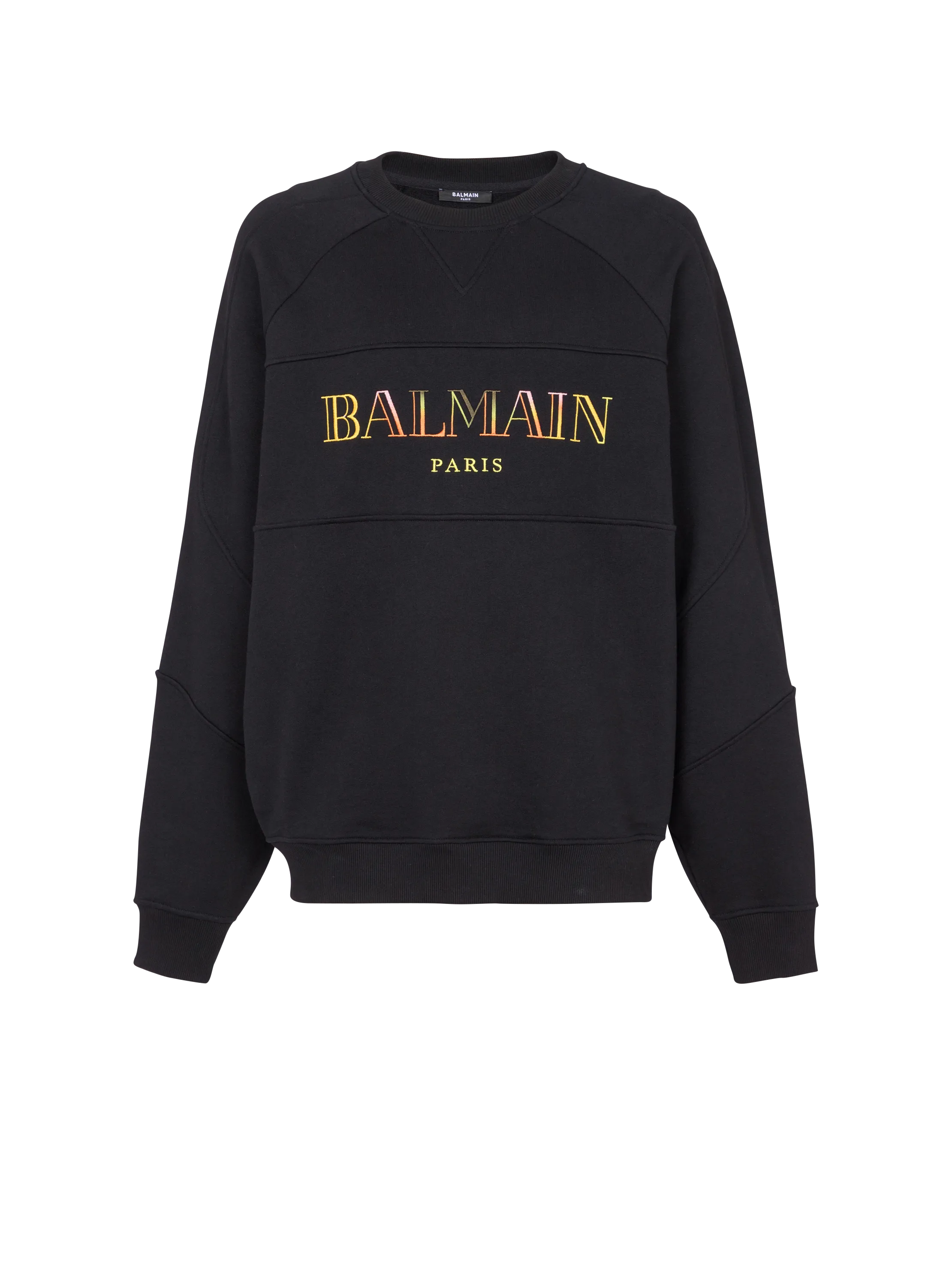 Sudadera holgada con bordado Balmain Vintage