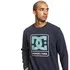 Sudadera Hombre cuello redondo DC SHOES Cloudly Crew Ref. EDYSF03192 azul logo pecho