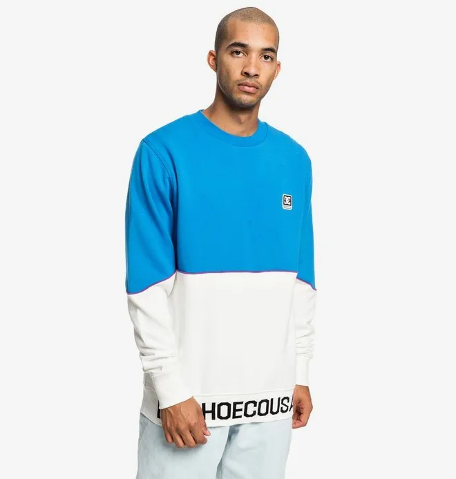 Sudadera Hombre DC SHOES GLYNROAD Ref. EDYFT03429 SNOW WHITE blanca