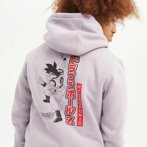 Sudadera Hydroponic hombre con capucha DBZ GOKU HD ref-DB553-02 misty rose -rosa