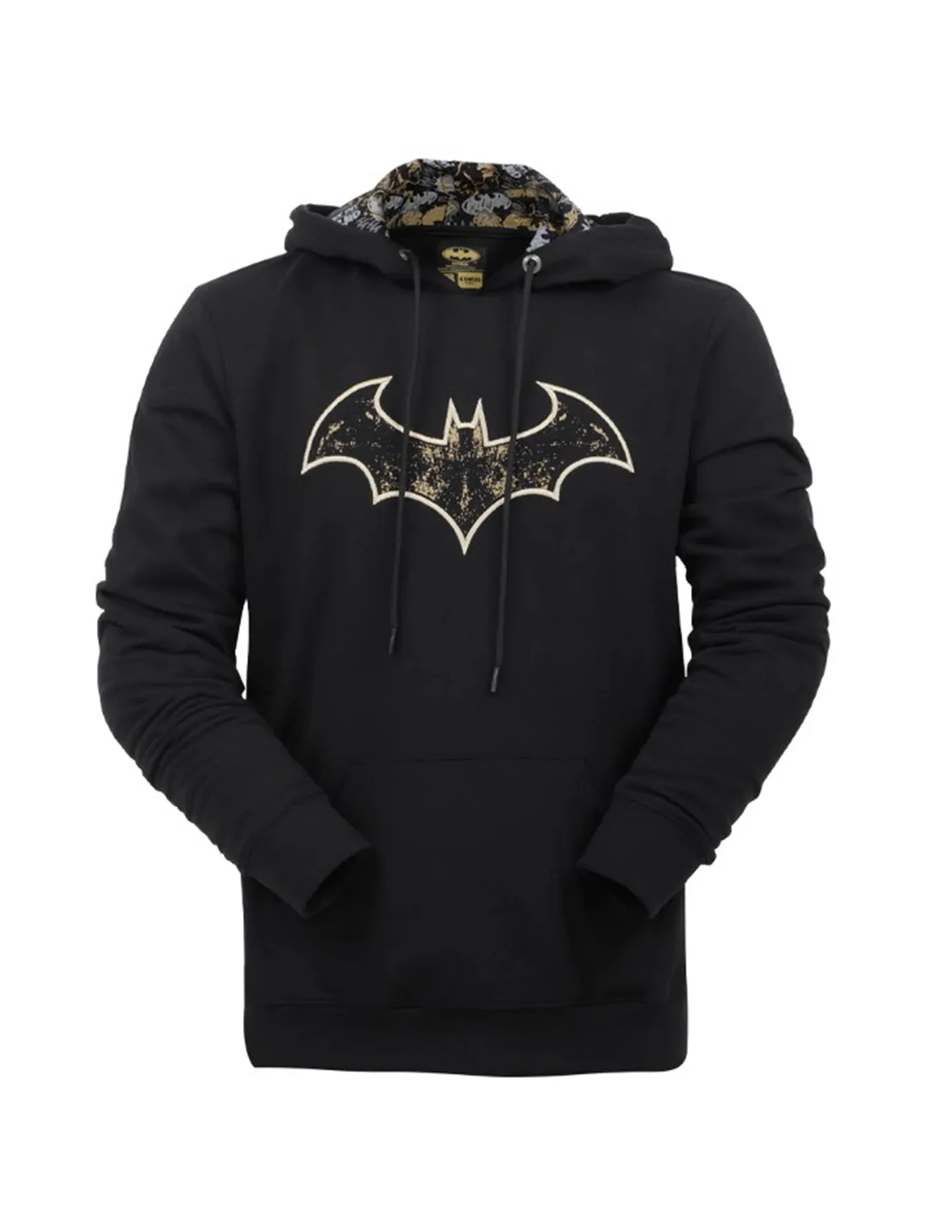 Sudadera K-swiss Batman Negro Para Hombre