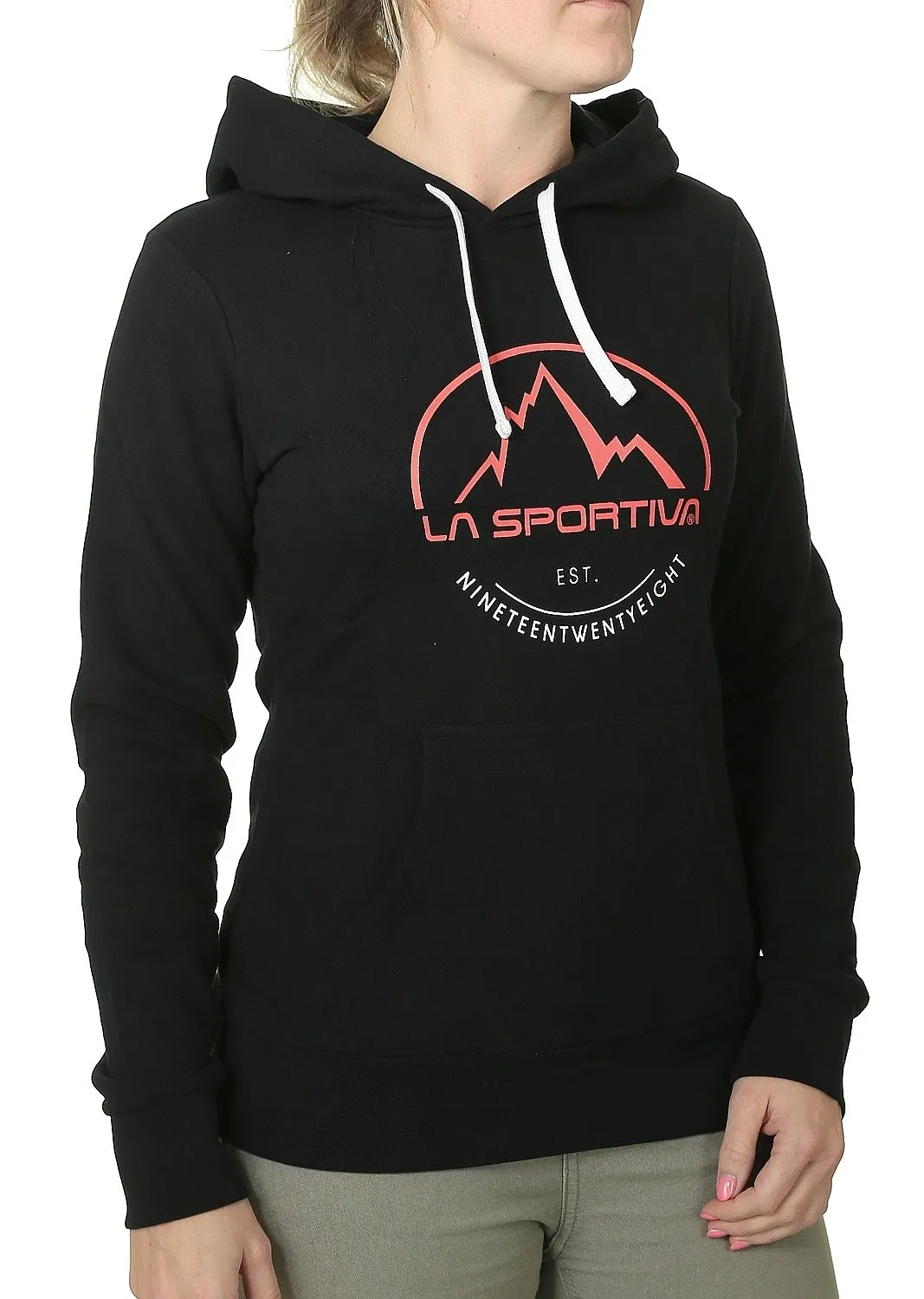 sudadera La Sportiva Logo Hoody - Black - women´s