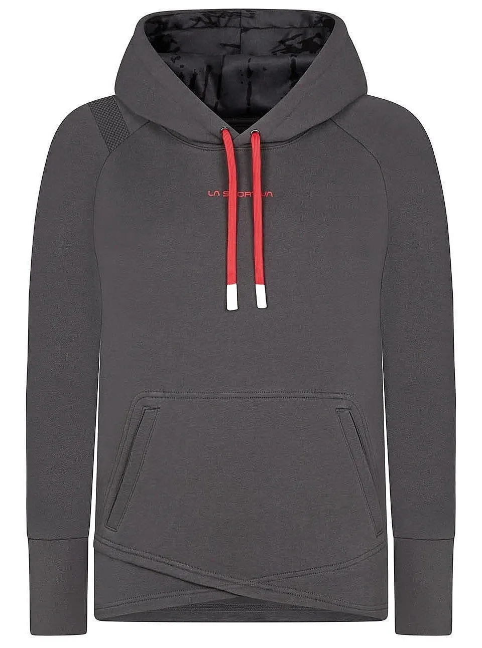 sudadera La Sportiva Stoke Hoody - Carbon/Hibiscus - women´s