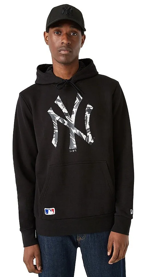 sudadera New Era Camo Infill Pullover Hoody MLB New York Yankees - Black - men´s