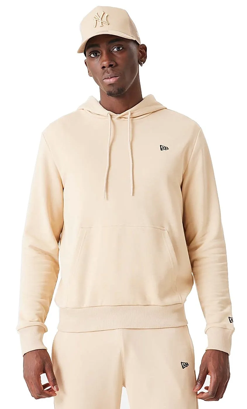 sudadera New Era Essentials Hoody Branded - Oatmeal/Black